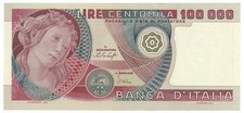 100000 LIRE BANCA D'ITALIA