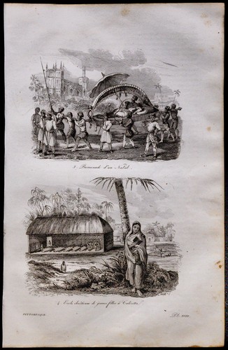 1835 india promenade di un - -,