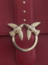 Borsa Tracolla Di Pelle Rossa