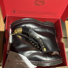 Stivali in pelle Dr Martens 1460 YOTD YEAR OF THE DRAGON taglia UK 9,5