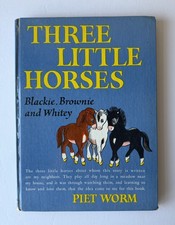 THREE  LITTLE  HORSES Blackie