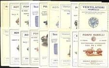 Raccolta di 18 pieghevoli