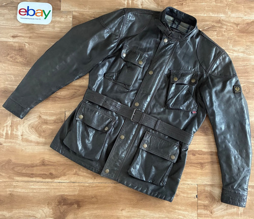 Giacca pelle belstaff - pelle,