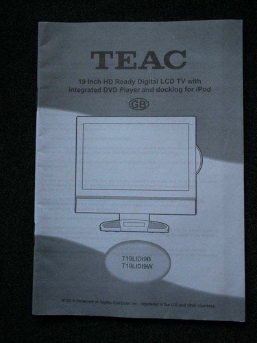 Teac manuale uso per - manuale,