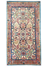 Tappeto Kirman Lavar antico persiano  mis: 215x115 cm