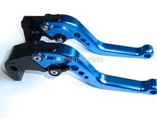 Suzuki GSXR1000 2005-2006 K5-K6 Leve Freno e Frizione Blu Gara Strada Pista X2