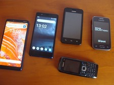 Lotto smartphone Nokia 3.1 Plus - Nokia 3 - Huawei Ascend Y330 - Nokia E51