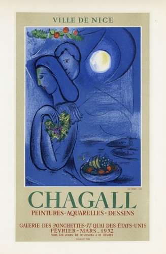 Marc chagall lithograph - marc,