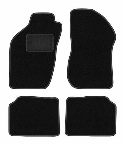 Tappetini velluto nero alfa - tappetini,