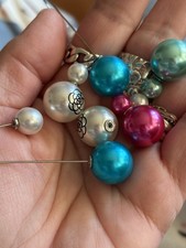 Lotto Orecchini Perle Sfere