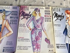3 RIVISTE MARFY Alta moda