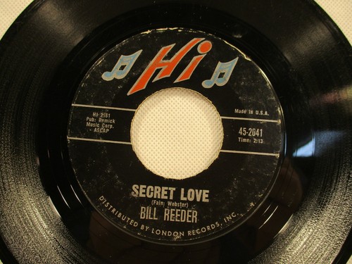 Bill reeder secret love judy - bill,