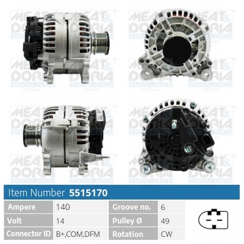 105 alternatore per - 105, cv