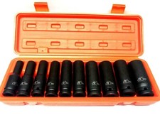 SET CHIAVI A BUSSOLA AD IMPATTO DA 1/2 75 MM MILLERIGHE PROFILO INTERNO XZN 10PZ