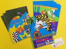 MAXI QUADERNI UNIFORM ANNI '80 1 RIGO 10 PZ. (17) D'EPOCA STOCK OFFERTA