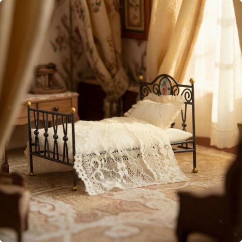 Letto con biancheria - letto,