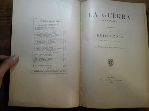 Emilio zola guerra fratelli - emilio,