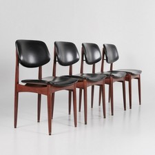 4 sedie anni 60 in legno