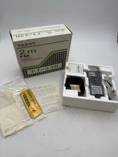 Yaesu FT-23 2m ricetrasmettitore VHF completo di scatola con caricatore Batt + custodia manuale ottime condizioni
