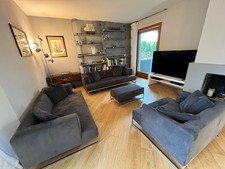 Set completo coppia Divani e Poltrona B&B Italia mod. SOLO