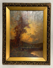 Giuseppe Buscaglione (1868-1928) - Paesaggio campestre