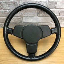 Volante pelle nera - in,