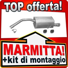 Silenziatore Posteriore per