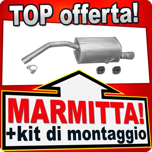 Silenziatore posteriore per - posteriore,
