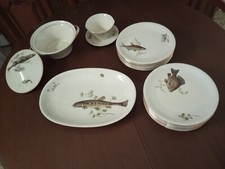 Servizio piatti(Pesce) Bavaria vintage