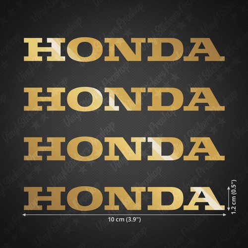 Adesivi honda cm oro - adesivi,