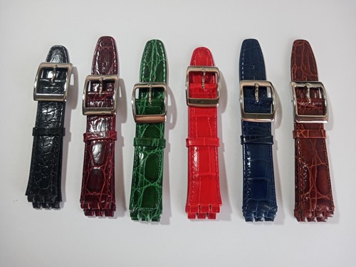 Cinturino pelle swatch - x,