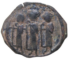 BIZANTINO. FOLLIS BRONZO
