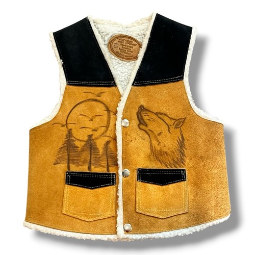 Gilet vintage western flores - western, d