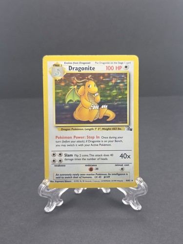 Dragonite fossil holo - fossil,