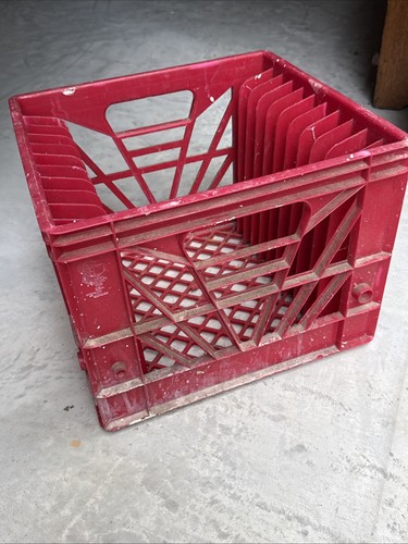 Red record vinyl - album, plastic