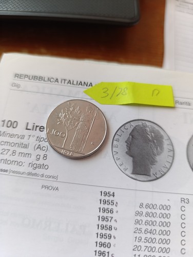 Moneta 100 lire del 1978 - da,