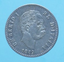 UMBERTO I 50 CENTESIMI 1889