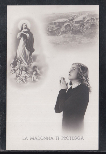 Cartolina madonna ti - la,