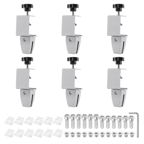 6pcs clip divisorio scrivania - 6pcs,
