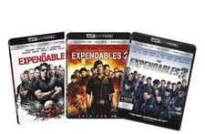 The Expendables 1, 2 & 3 Bundle Collection 4K Ultra HD + Blu-ray + Digital NEW