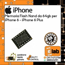 IC MEMORIA FLASH NAND DA 64GB PER APPLE IPHONE 6 6 PLUS CHIP DISCO RIGIDO