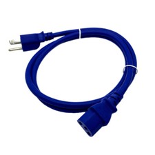 4ft Blue Power Cord for ONKYO