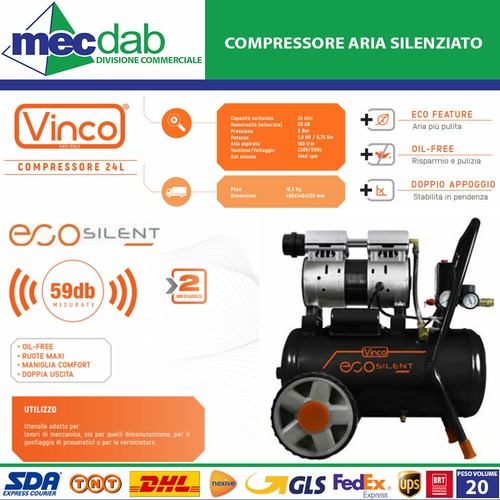 Compressore aria silenziato - aria,