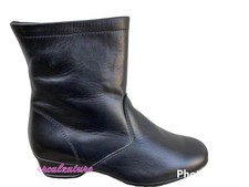 FLORANCE tronchetto scarponcino stivaletto scarpa donna pelle lana 35 saldi