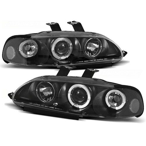 Fari angel eyes led - led, nero
