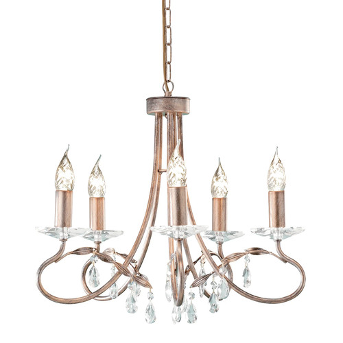 Lampadario classico christina - lampadario,