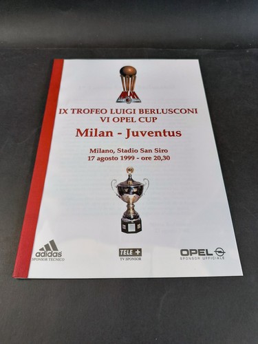 Programma trofeo berlusconi - programma, ix