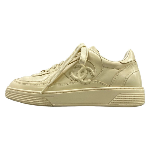 Chanel g46733 cream leather - chanel,