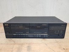 Stereo Double Cassette Deck AKAI  Mod HX-A305W