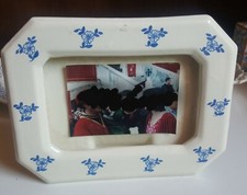 Ceramic photo frame "ancient